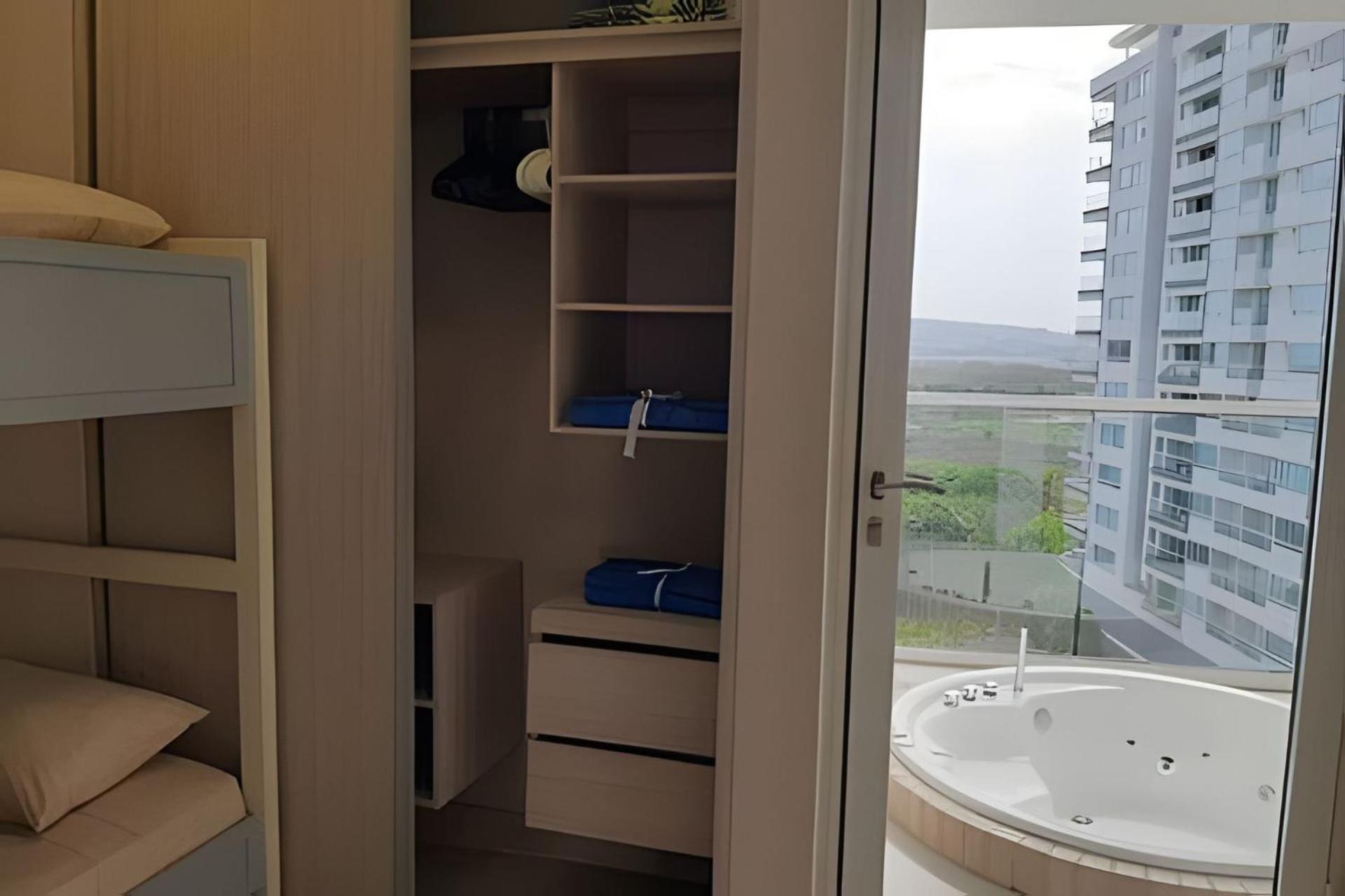 2 Dormitorios Jacuzzi Y Vista Mar. Frente A Playa Cartagena エクステリア 写真